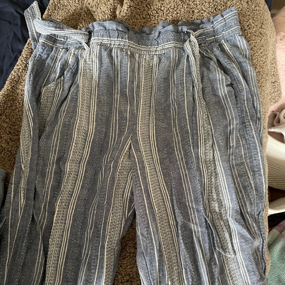 Kohl’s baggy stripe pants
